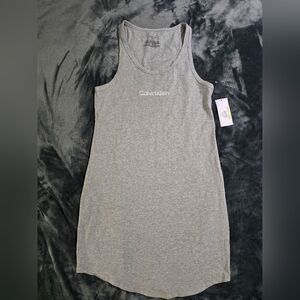 NWT Calvin Klein Logo Racerback Sleepwear/ Cover Up Size S
